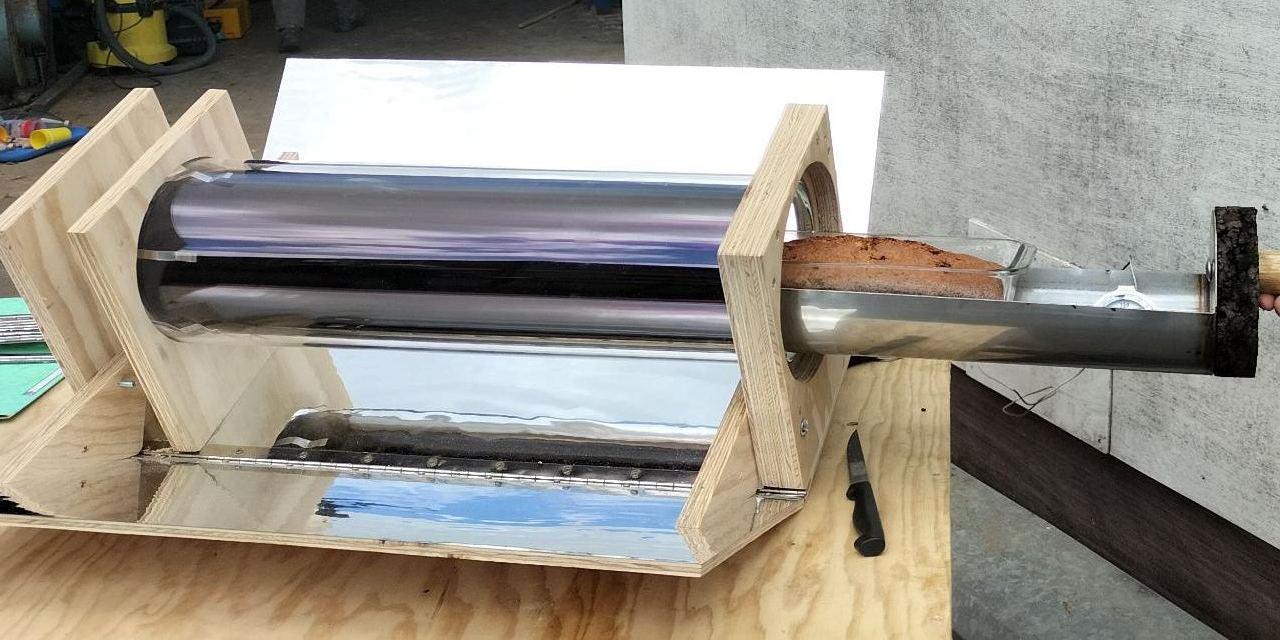 Fabriquer un caisson réflecteur pour tube de cuisson solaire